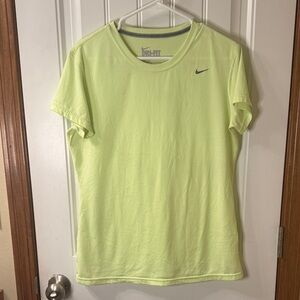 Nike Dri-Fit Neon Yellow Tee